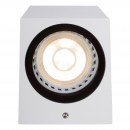 Lucide 69800/02/31 vonkajšia nástenná lampa Zaro 2x35W | GU10 | IP44 - biela, bodová, stmievateľná