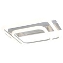 Rabalux 6996 LED prisadené stropné svietidlo Fandral 1x33W | 2870lm | 4000K- chróm, biela