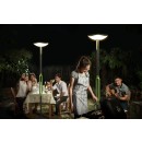 Lutec 6910802335 LED vonkajšie prenosná solárna lampa Poppy 1x8W | 3000K | IP54 - nevšedný dizajn, bluetooth reproduktor
