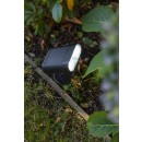 Lutec 6938405330 LED záhradný stĺpik Ginbo 1x7W | 500lm | 2700-6500K | RGB | IP54 - na zapichnutie, čierna