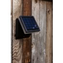 Lutec 6943101012 LED vonkajšie solárne nástenné svietidlo Moze 1x8W | 1000lm | 4000K | IP44 - čierna