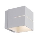Rabalux 7018 nástenné svietidlo Kaunas 1x10W | G9 - biela
