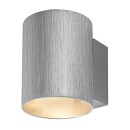 Rabalux 7022 nástenné svietidlo Kaunas 1x10W | G9 - kartáčovaný hliník