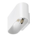 Rabalux 7024 nástenné svietidlo Kaunas 1x10W | G9 - biela