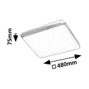 Rabalux 98071166 LED prisadené stropné svietidlo Druzor  | 40W integrovaný LED zdroj | 2100lm | 3000K