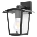 Rabalux 7127 vonkajšie nástenné svietidlo Taverna 1x15W | E27 | IP44 - čierna