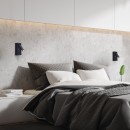 Rabalux 98071285 LED bodové nástenné svietidlo Gello  | 4W integrovaný LED zdroj | 210lm | 3000K
