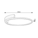 Rabalux 98071287 LED prisadené stropné svietidlo Holize  | 23W integrovaný LED zdroj | 1350lm | 4000K