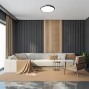 Rabalux 98071304 LED prisadené stropné svietidlo Malin  | 48W integrovaný LED zdroj | 3000lm | 3000-6500K