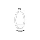 Rabalux 98071310 LED nástenné svietidlo Thric  | 15W integrovaný LED zdroj | 960lm | 3000K