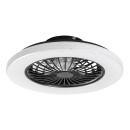 Rabalux 98071329 LED ventilátor s osvetlením Dalfon2  | 48W integrovaný LED zdroj | 1900lm | 3000-6500K