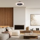 Rabalux 98071329 LED ventilátor s osvetlením Dalfon2  | 48W integrovaný LED zdroj | 1900lm | 3000-6500K