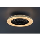 Rabalux 98071330 LED ventilátor s osvetlením Dalfon2  | 48W integrovaný LED zdroj | 3100lm | 3000-6500K