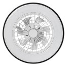 Rabalux 98071331 LED ventilátor s osvetlením Dalfon2  | 48W integrovaný LED zdroj | 2800lm | 3000-6500K