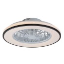 Rabalux 98071331 LED ventilátor s osvetlením Dalfon2  | 48W integrovaný LED zdroj | 2800lm | 3000-6500K