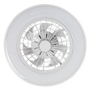 Rabalux 98071332 LED ventilátor s osvetlením Dalfon2  | 48W integrovaný LED zdroj | 2400lm | 3000-6500K