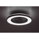 Rabalux 98071332 LED ventilátor s osvetlením Dalfon2  | 48W integrovaný LED zdroj | 2400lm | 3000-6500K