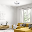 Rabalux 98071333 LED ventilátor s osvetlením Dalfon2  | 48W integrovaný LED zdroj | 3500lm | 3000-6500K