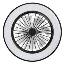 Rabalux 98071336 LED ventilátor s osvetlením Dalfon2  | 40W integrovaný LED zdroj | 2200lm | 3000+4000+6500K