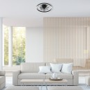Rabalux 98071337 LED ventilátor s osvetlením Fanfy  | 40W integrovaný LED zdroj | 2200lm | 3000+4000+6500K