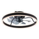 Rabalux 98071337 LED ventilátor s osvetlením Fanfy  | 40W integrovaný LED zdroj | 2200lm | 3000+4000+6500K