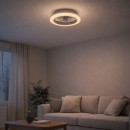 Rabalux 71348 LED ventilátor s osvetlením Dalfon | 24W integrovaný LED zdroj | 2200lm | 3000-6500K | diaľkové ovládanie | stmievač | biela