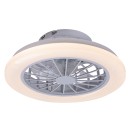 Rabalux 71348 LED ventilátor s osvetlením Dalfon | 24W integrovaný LED zdroj | 2200lm | 3000-6500K | diaľkové ovládanie | stmievač | biela