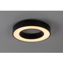Rabalux 71360 LED prisadené stropné svietidlo Cirano | 24W integrovaný LED zdroj | 1420lm | 3000/4000/6000K | čierna