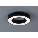 Rabalux 71360 LED prisadené stropné svietidlo Cirano | 24W integrovaný LED zdroj | 1420lm | 3000/4000/6000K | čierna