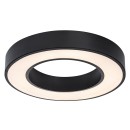 Rabalux 71360 LED prisadené stropné svietidlo Cirano | 24W integrovaný LED zdroj | 1420lm | 3000/4000/6000K | čierna