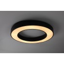 Rabalux 71361 LED prisadené stropné svietidlo Cirano | 45W integrovaný LED zdroj | 2700lm | 3000-6500K | diaľkové ovládanie | stmievač | čierna