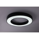 Rabalux 71361 LED prisadené stropné svietidlo Cirano | 45W integrovaný LED zdroj | 2700lm | 3000-6500K | diaľkové ovládanie | stmievač | čierna