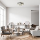 Rabalux 98071366 LED prisadené stropné svietidlo Niloo  | 40W integrovaný LED zdroj | 2600lm | 4000K