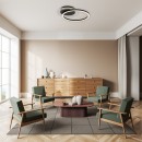 Rabalux 98071368 LED prisadené stropné svietidlo Kerstin  | 24W integrovaný LED zdroj | 1800lm | 3000K