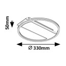 Rabalux 98071369 LED prisadené stropné svietidlo Kerstin  | 24W integrovaný LED zdroj | 1680lm | 3000K