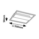 Rabalux 98071373 LED prisadené stropné svietidlo Donya  | 24W integrovaný LED zdroj | 1600lm | 4000K