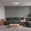 Rabalux 98071388 LED prisadené stropné svietidlo Amilia  | 22W integrovaný LED zdroj | 2400lm | 3000+4000+6500K