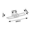 Rabalux 98071393 LED prisadené stropné svietidlo Ramin  | 30W integrovaný LED zdroj | 2610lm | 3000-6500K