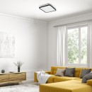 Rabalux 98071399 LED prisadené stropné svietidlo Serkan  | 43W integrovaný LED zdroj | 2600lm | 3000-6500K