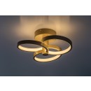 Rabalux 71400 LED prisadené stropné svietidlo Isidora | 32W integrovaný LED zdroj | 2560lm | 3000-6500K | diaľkové ovládanie | stmievač | béžová
