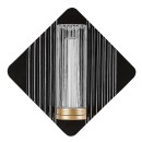 Rabalux 71407 LED nástenné svietidlo Rosaline | 7W integrovaný LED zdroj | 500lm | 3000K | čierna