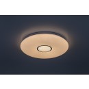 Rabalux 71414 LED prisadené stropné svietidlo Balmerino | 24W integrovaný LED zdroj | 1755lm | 3000-6000K | diaľkové ovládanie | stmievač | biela