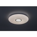 Rabalux 71414 LED prisadené stropné svietidlo Balmerino | 24W integrovaný LED zdroj | 1755lm | 3000-6000K | diaľkové ovládanie | stmievač | biela