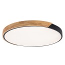 Rabalux 71418 LED prisadené stropné svietidlo Maple2 | 42W integrovaný LED zdroj | 3700lm | 3000/4000/6000K | čierna