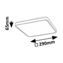 Rabalux 98071432 LED vonkajšie stropné svietidlo Alenzo  | 24W integrovaný LED zdroj | 1450lm | 3000+4000+6500K