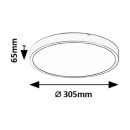 Rabalux 98071436 LED vonkajšie stropné svietidlo Alenzo  | 18W integrovaný LED zdroj | 1200lm | 3000+4000+6500K