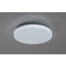 Rabalux 71444 LED prisadené stropné svietidlo Danny2 | 12W integrovaný LED zdroj | 960lm | 3000-6500K | diaľkové ovládanie | stmievač | biela
