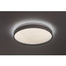 Rabalux 71449 LED prisadené stropné svietidlo Zerava | 34W integrovaný LED zdroj | 2100lm | 3000-6500K | diaľkové ovládanie | stmievač | čierna