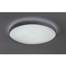 Rabalux 71453 LED prisadené stropné svietidlo Zerava | 60W integrovaný LED zdroj | 4100lm | 3000-6500K | diaľkové ovládanie | stmievač | zlatá