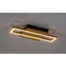 Rabalux 71455 LED prisadené stropné svietidlo Noxelle | 12W integrovaný LED zdroj | 670lm | 3000/4000/6000K | hnedá
